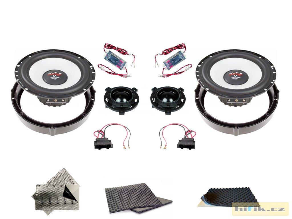 SET - přední reproduktory do Volkswagen Golf IV (1997-2003) - Audio System M