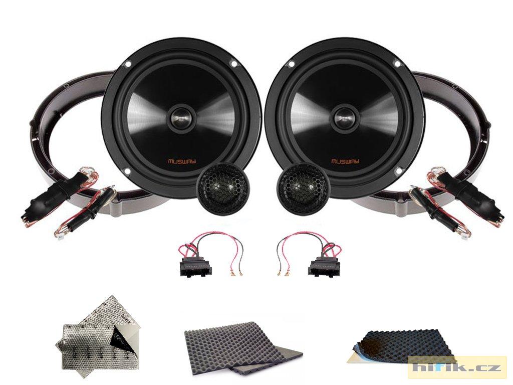 SET - přední reproduktory do Volkswagen Golf V (2003-2009) - Musway