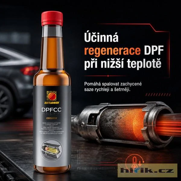 Metabond DPFCC: Vysoce účinné aditivum do nafty pro regeneraci a čištění filtru pevných částic (250 ml)