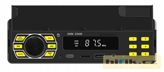 AUTORADIO s BLUETOOTH ,USB MP3 AUX 45W*4