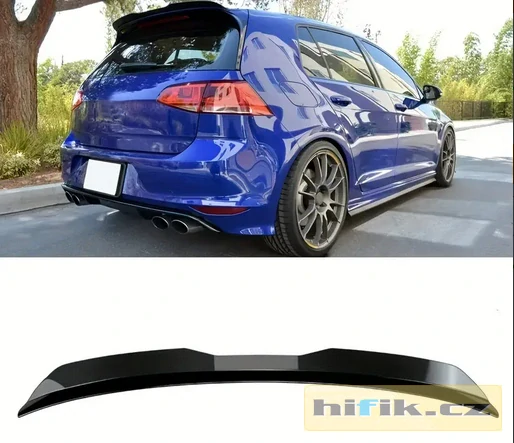 Univerzální zadní střešní spoiler - křídlo pro hatchbacky