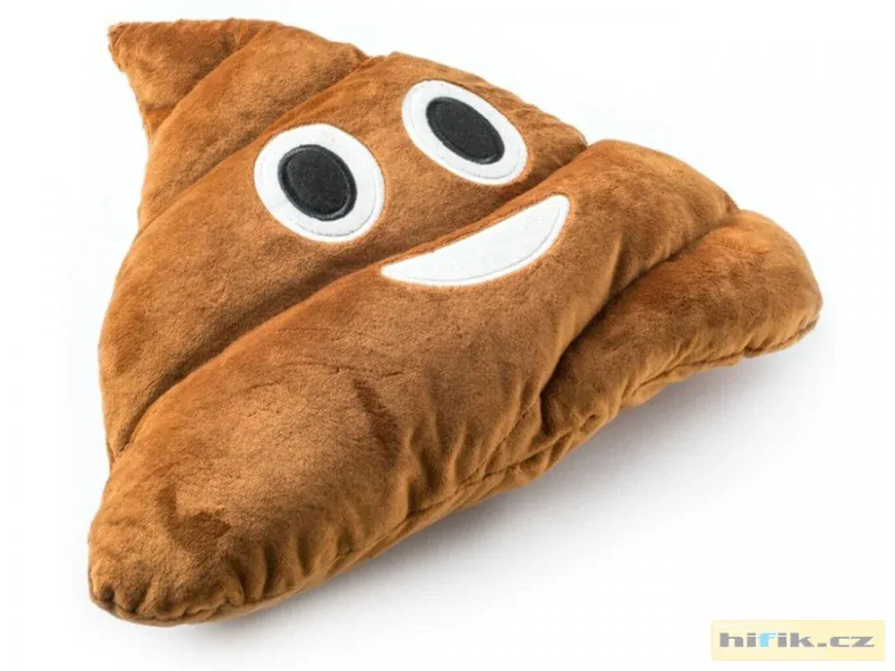 Polštář hovno 31cm