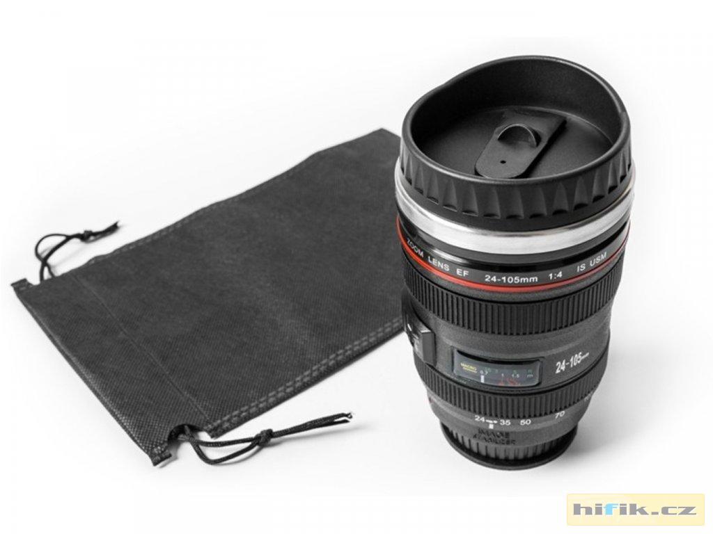 Antigravitační Hrnek objektiv Lens cup