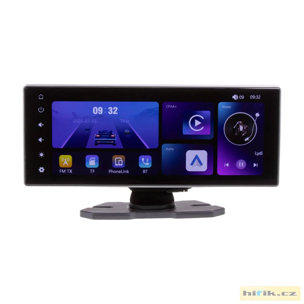 Monitor 11,26" s Apple CarPlay, Android auto, Bluetooth, kamerový vstup AHD
