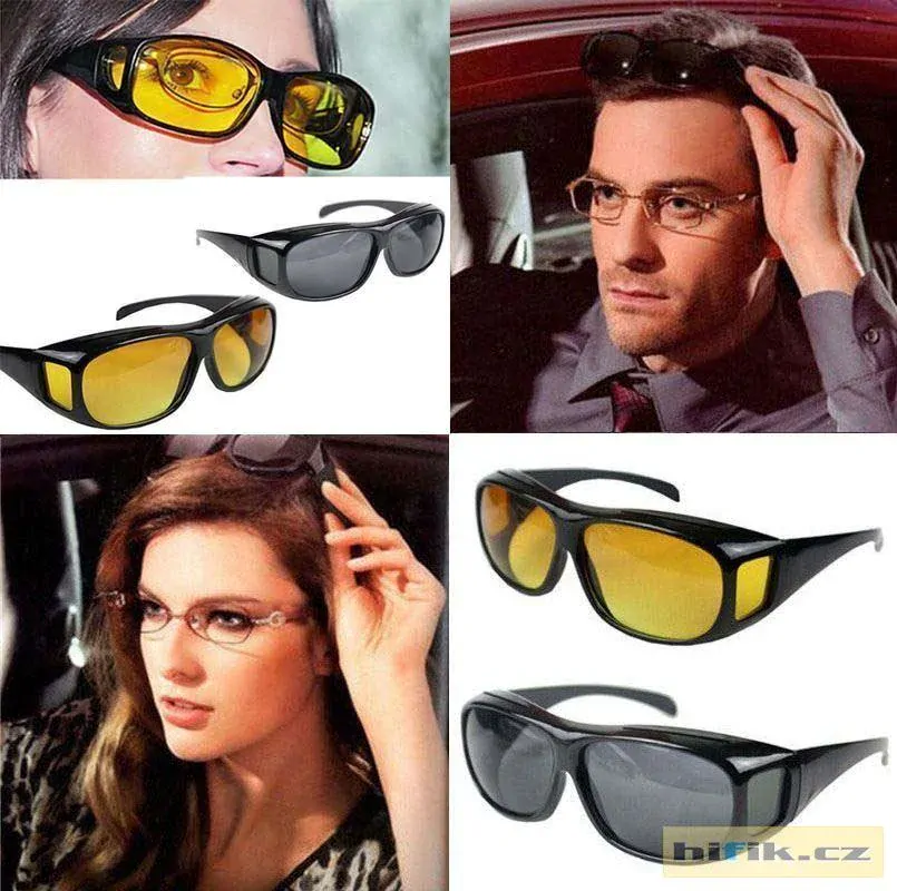HD Vision brýle pro řidiče - 2 ks