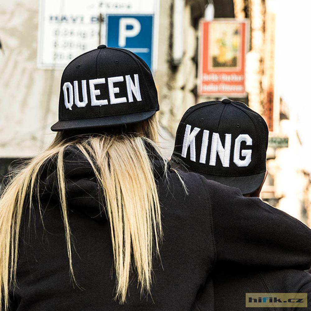 Párová čepice King and Queen