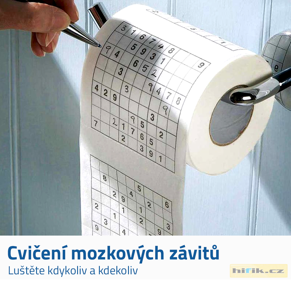 Toaletní papír – Sudoku