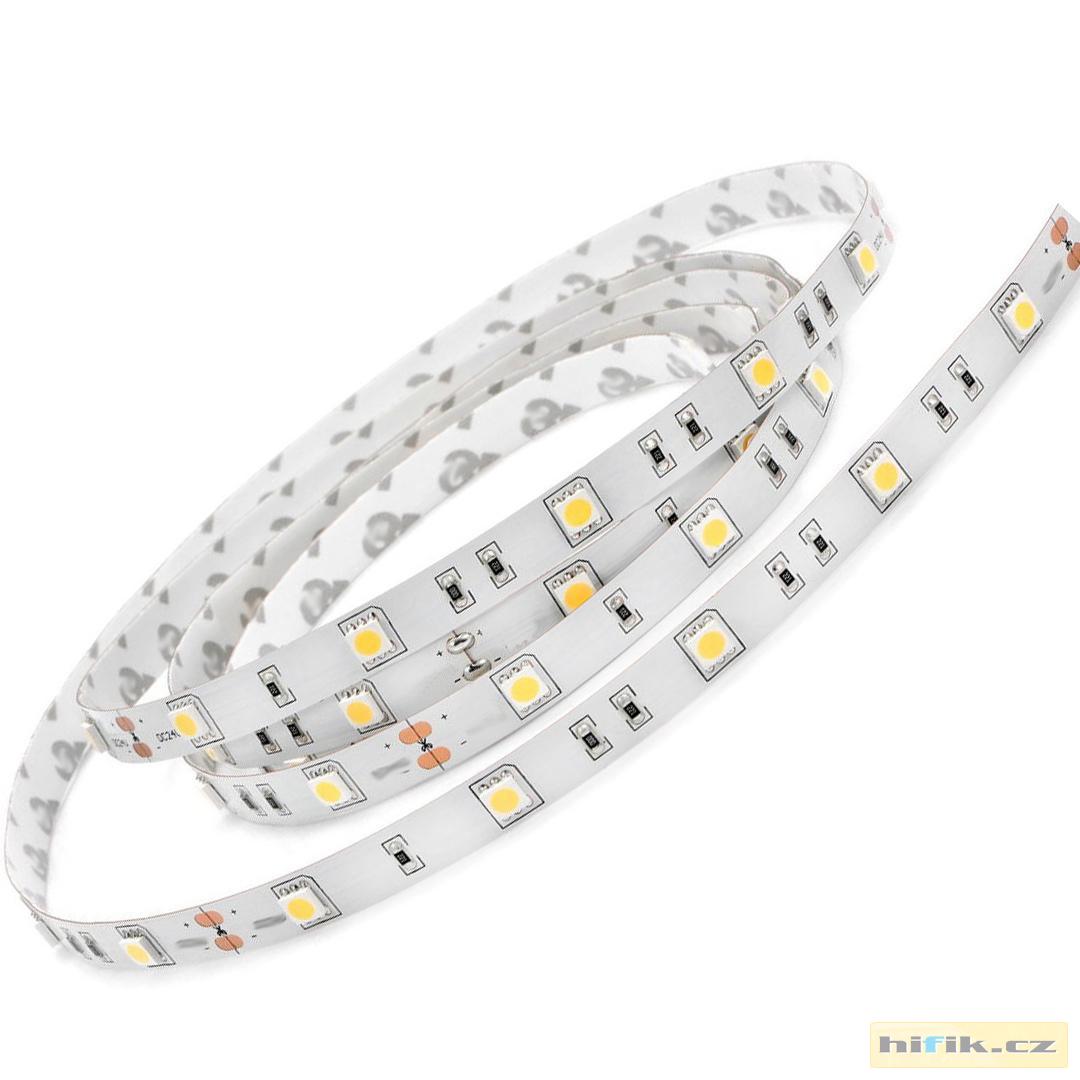 LED PÁSEK 2,5M RGB 5050, 30 LED/M, 18W, IP65, SADA