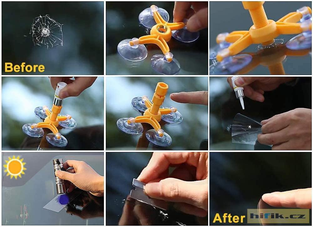 Sada na opravu čelního skla Repair-Kit