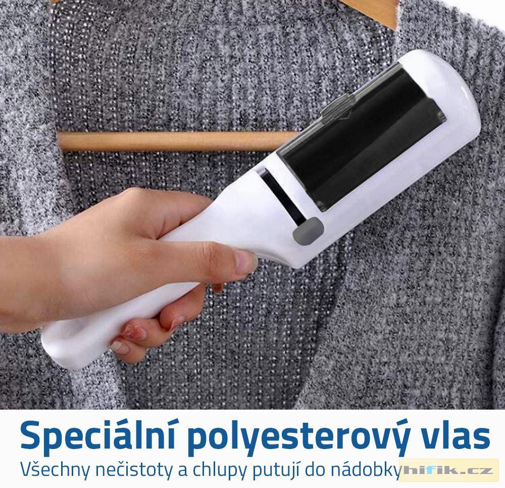 Čistící váleček na oděvy