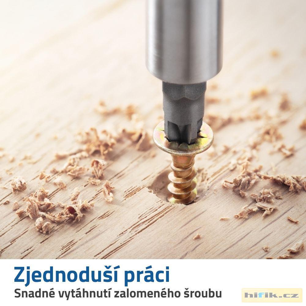Sada na odstranění zničených šroubů