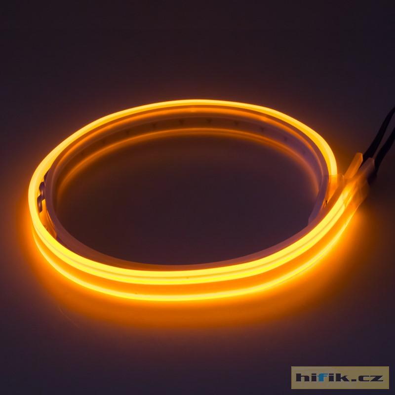 LED pásek-dynamické blinkry oranžová 45cm
