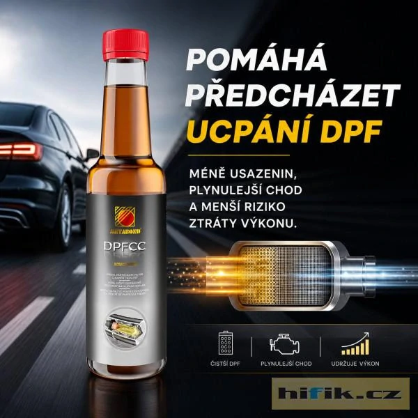 Metabond DPFCC: Vysoce účinné aditivum do nafty pro regeneraci a čištění filtru pevných částic (250 ml)
