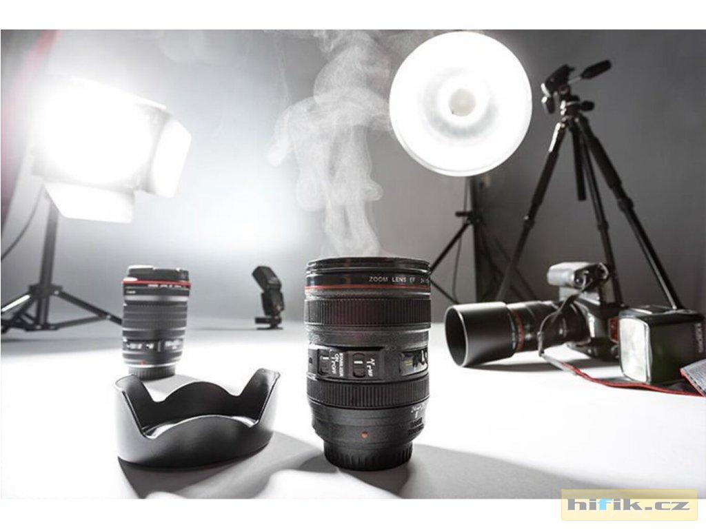 Hrnek objektiv Lens cup light