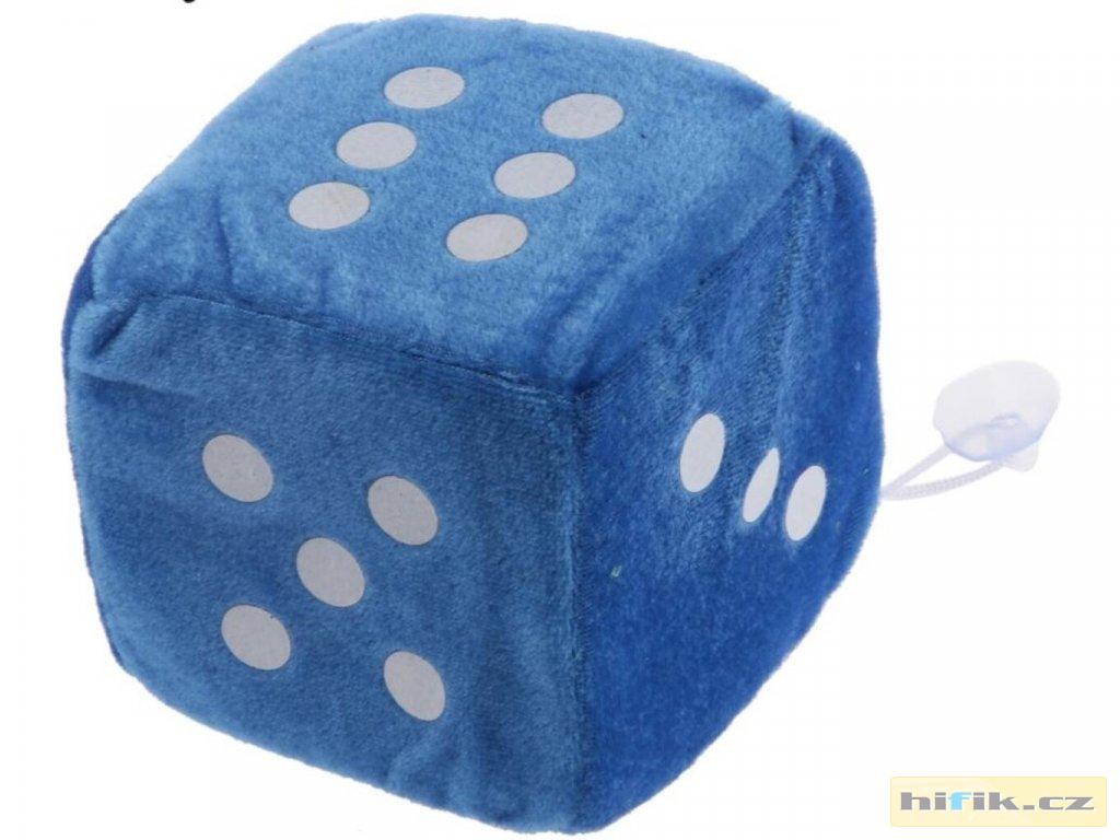 Plyšové kostky do auta 4 cm