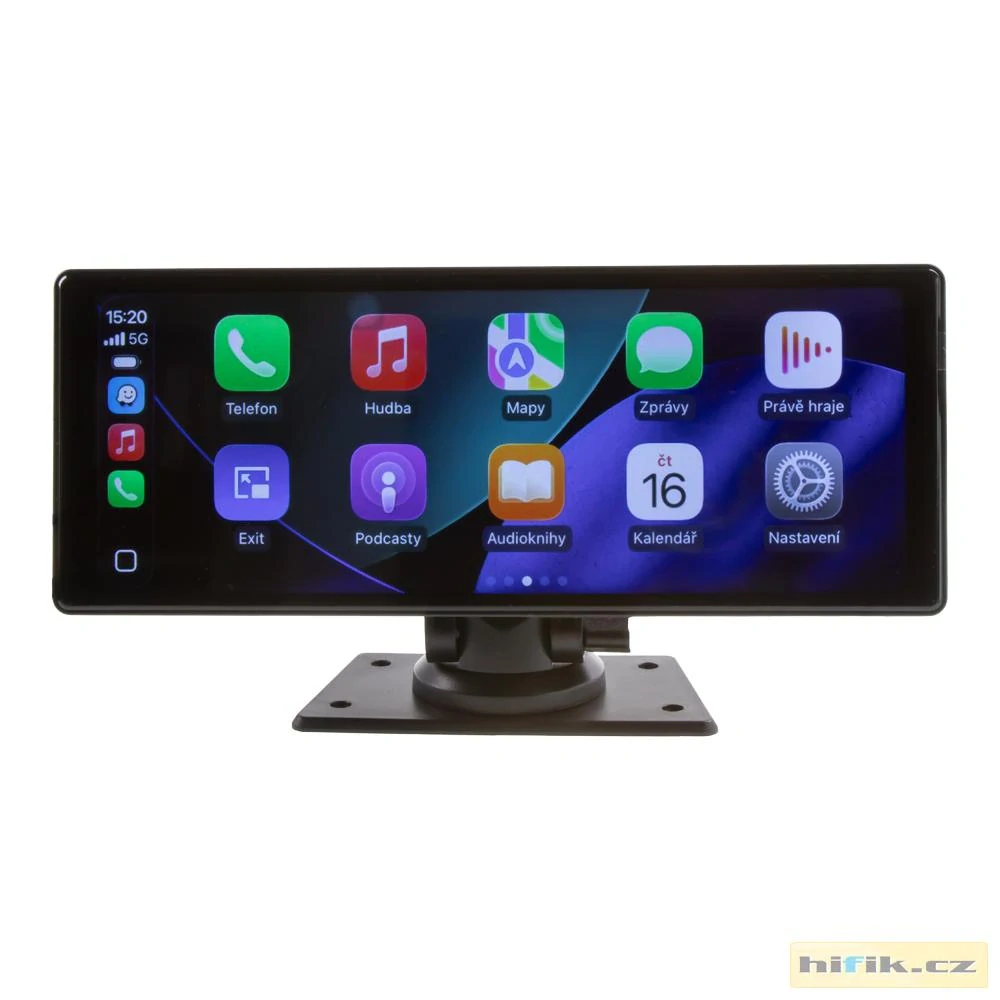 Monitor 10,26" s OS Android + Apple CarPlay, Android auto, Bluetooth, micro SD, GPS, DVR