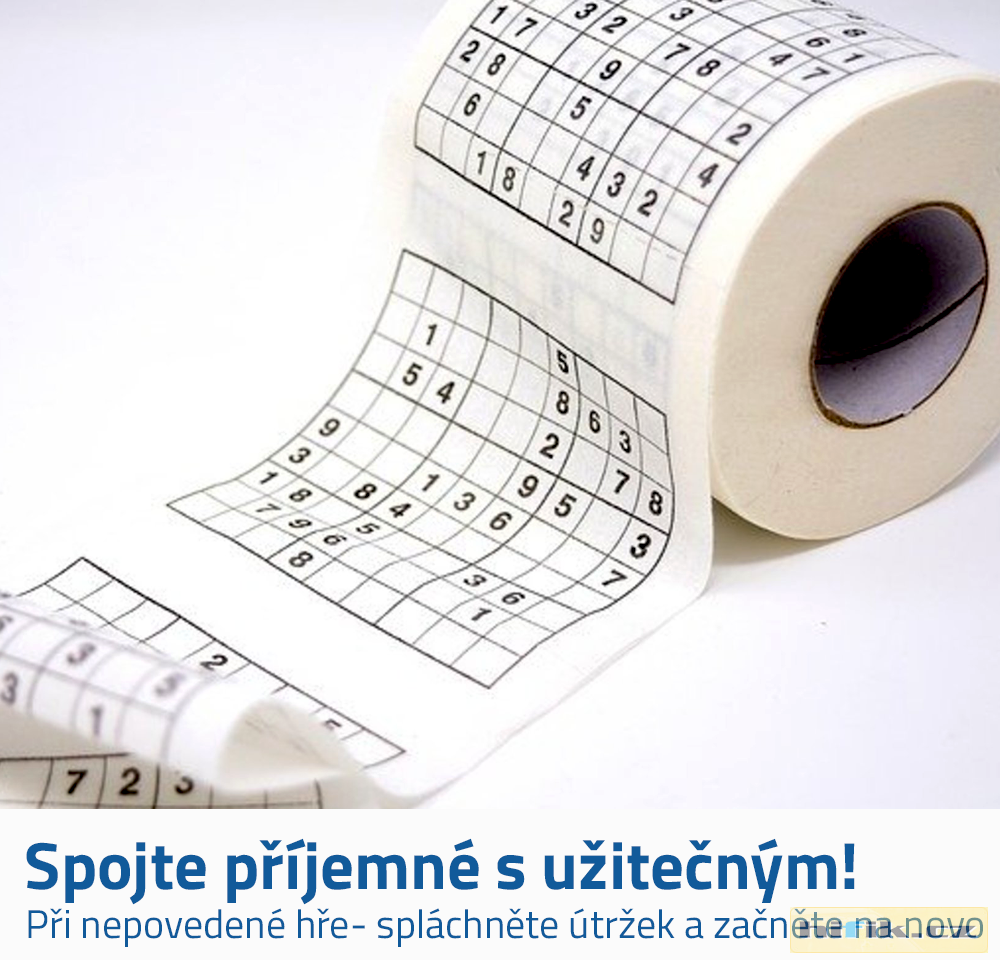 Toaletní papír – Sudoku
