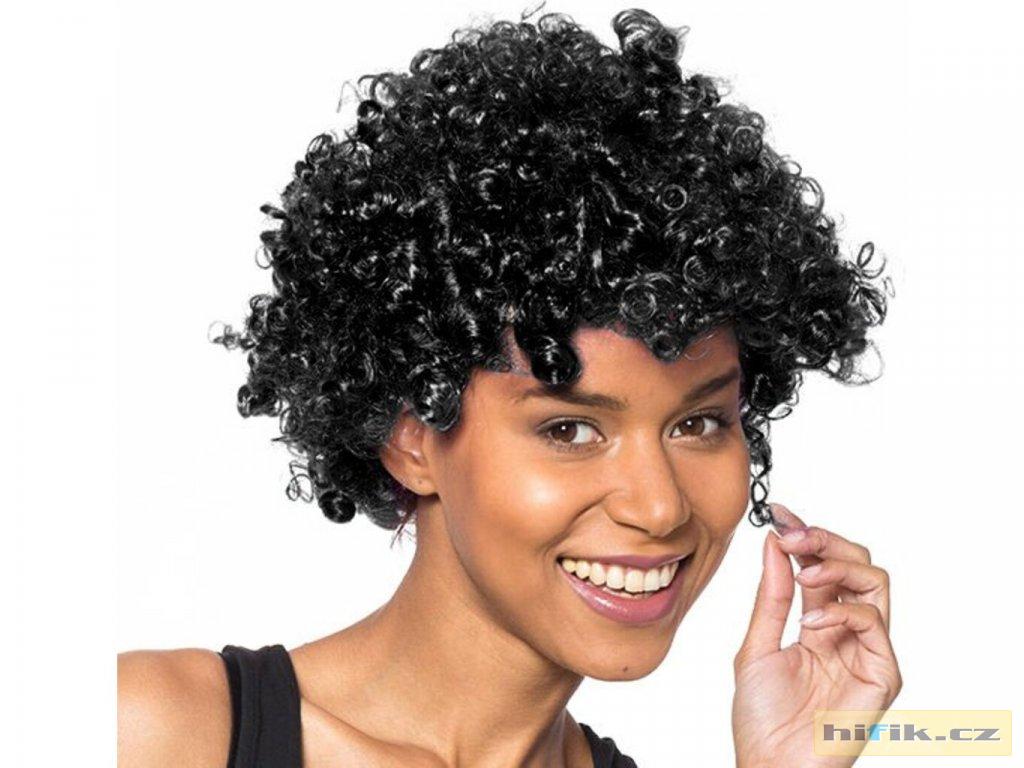 Afro paruka černá
