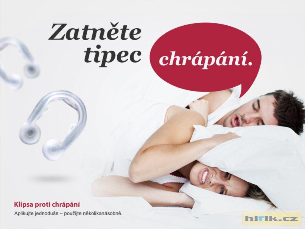 Klipsa proti chrápání