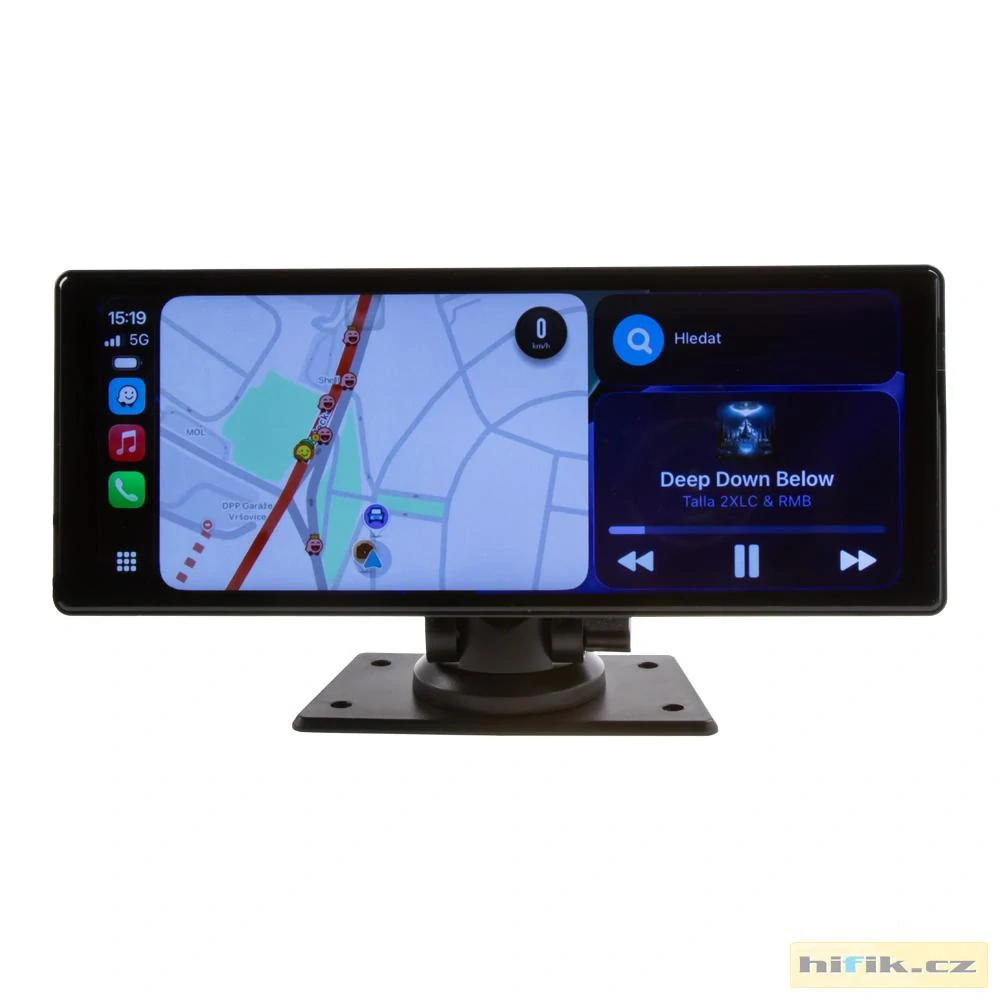 Monitor 10,26" s OS Android + Apple CarPlay, Android auto, Bluetooth, micro SD, GPS, DVR