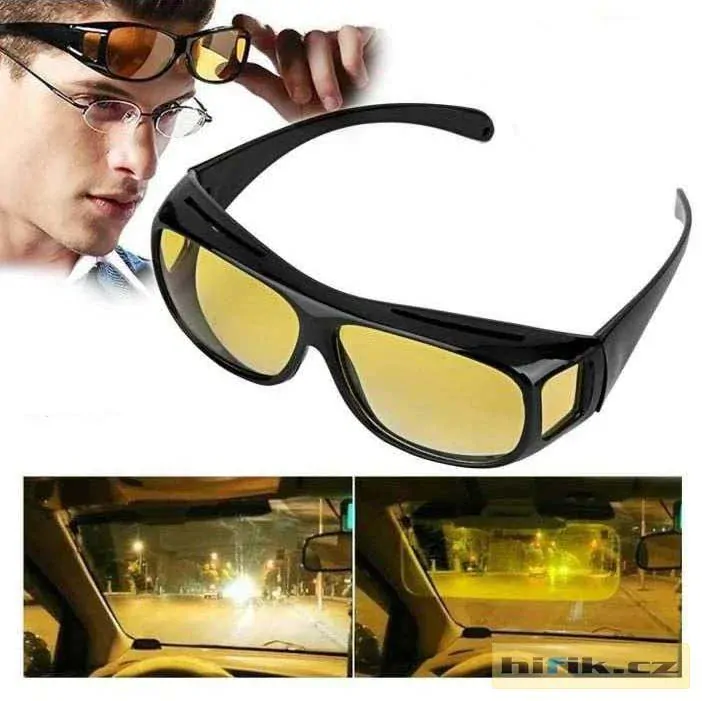 HD Vision brýle pro řidiče - 2 ks