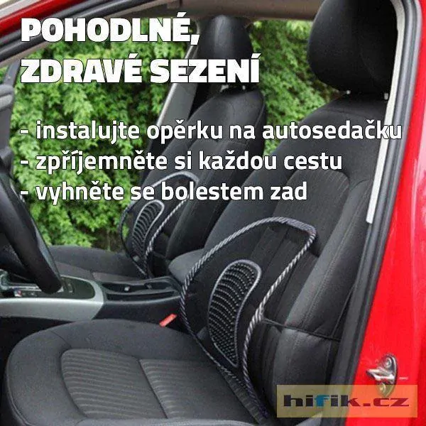 Masážní ergonomická opěrka zad
