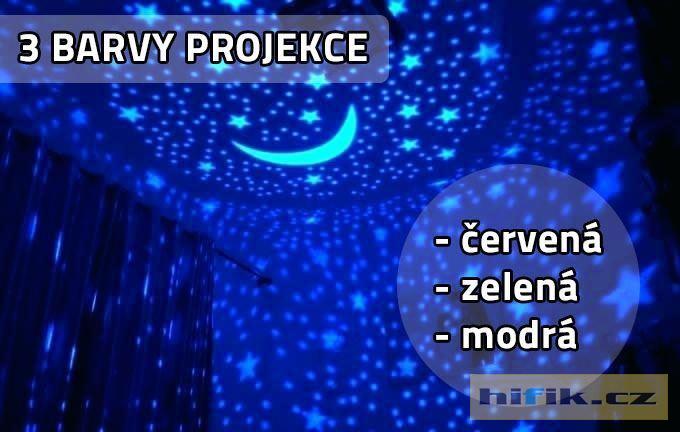 Projektor noční oblohy
