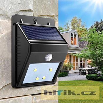 Solární LED světlo se senzorem pohybu