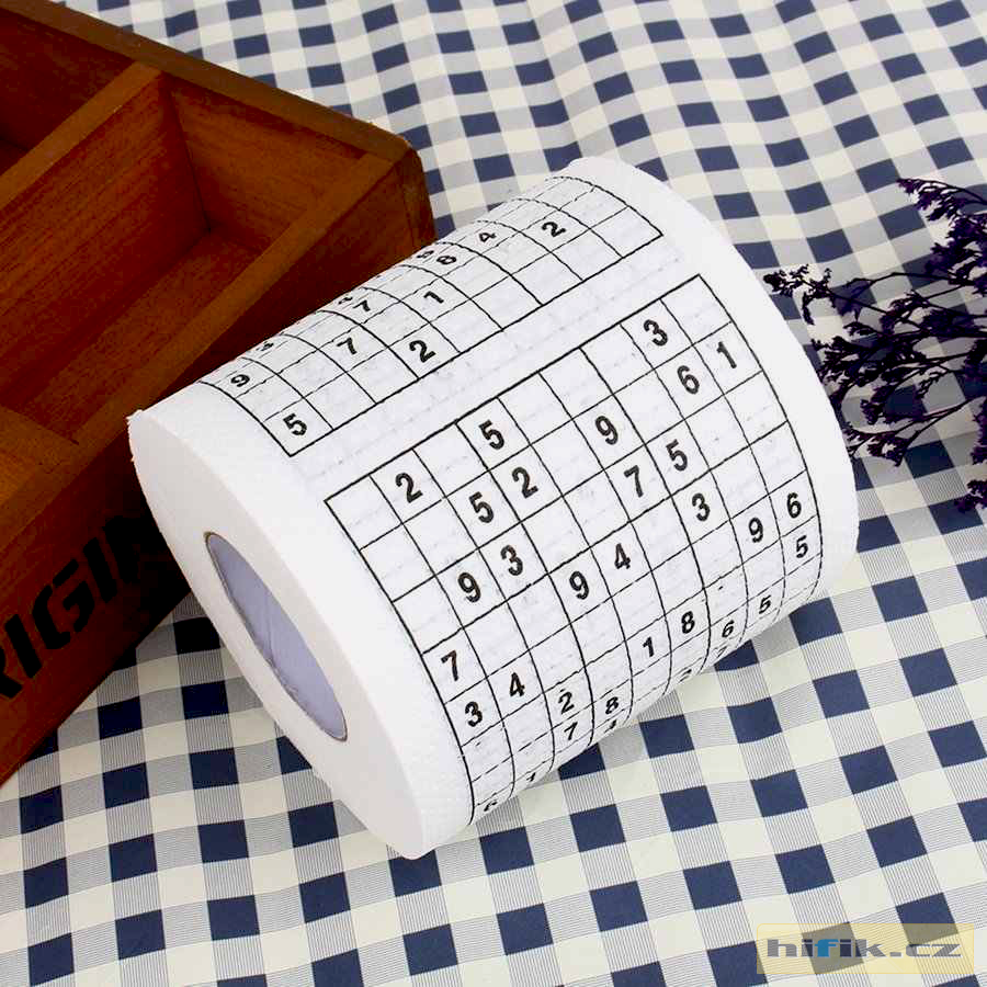 Toaletní papír – Sudoku