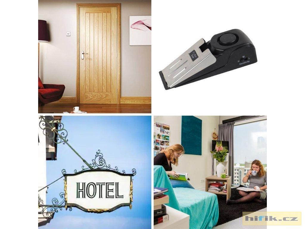 Alarm pod dveře