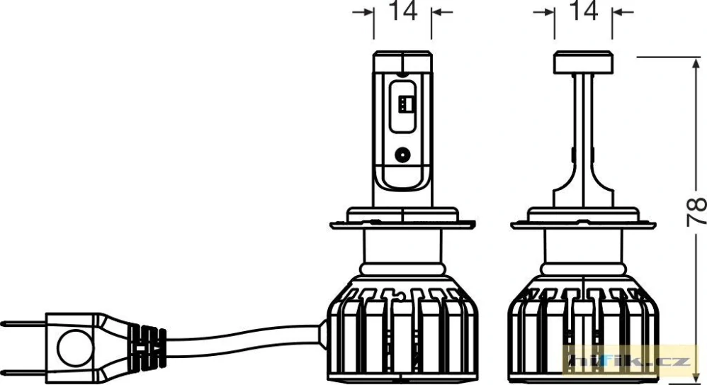 OSRAM H7 NIGHT BREAKER LED START 12V