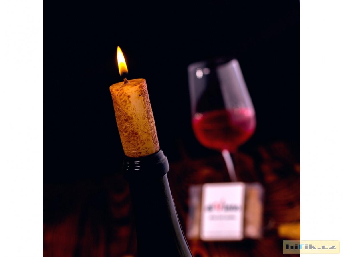 Svíčky vínové zátky 4ks