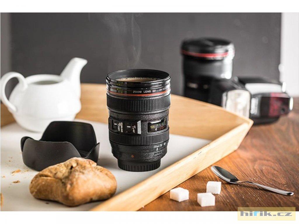 Hrnek objektiv Lens cup light