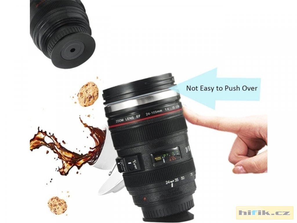Antigravitační Hrnek objektiv Lens cup