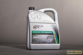 Motorový olej MÜLLER OIL 10W40, 5L + olejoý filtr