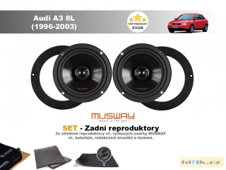  zadní reproduktory do Audi A3 8L (1996-2003) - Musway 