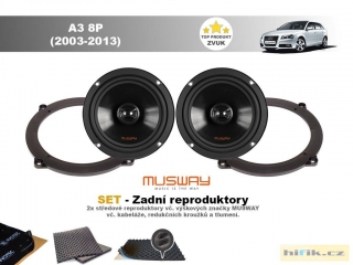 přední reproduktory do Audi A3 8P (2003-2013) - Musway