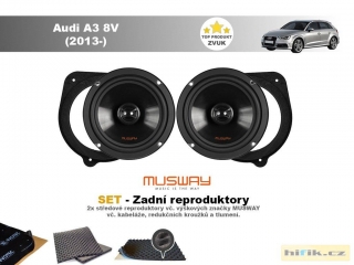 zadní reproduktory do Audi A3 8V (2013-) - Musway