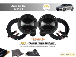přední reproduktory do Audi A3 8V (2013-) - Musway