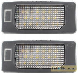 1 pár (2 ks) ) LED osvětlení registrační značky Audi, VW, Skoda