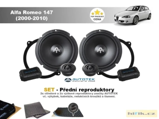 přední reproduktory do Alfa Romeo 147 (2000-2010) - Autotek