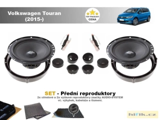přední reproduktory do Volkswagen Touran (2015-)- Audio System MX 