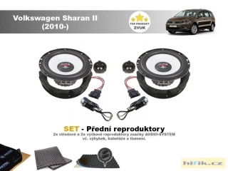 přední reproduktory do Volkswagen Sharan II (2010-)- Audio System M