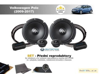 přední reproduktory do Volkswagen Polo (2009-2017) - Autotek