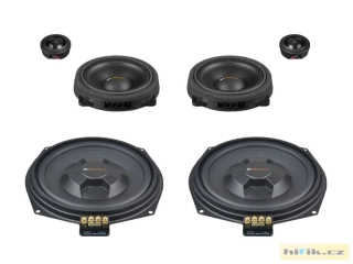 Stage 1 - ozvučení do BMW X3 - E83 (2003-2010) se základním audio systémem