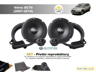 SET - přední reproduktory do Volvo XC70 (2007-2016) - Autotek