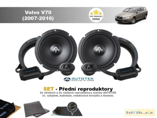 SET - přední reproduktory do Volvo V70 (2007-2016) - Autotek