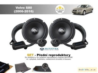 SET - přední reproduktory do Volvo S80 (2006-2016) - Autotek