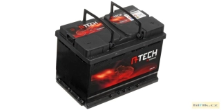 autobaterie A-TECH, 55Ah 450A, pravá  241x175x175 