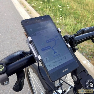 Otočný držák mobilu na kolo